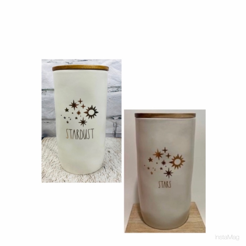 NEW Rae Dunn Stardust & Stars Cellar Canister Set 💫✨